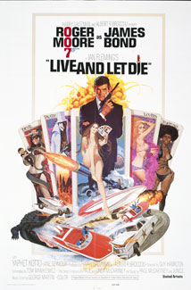 007: Vive y deja morir (1973) Poster